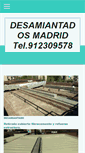 Mobile Screenshot of desamiantadosmadrid.com